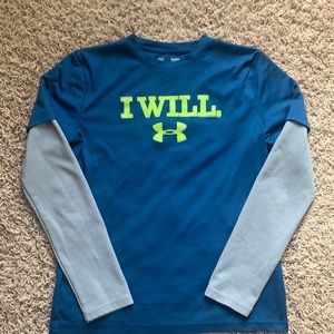 Boys Under Armour long sleeve shirt
